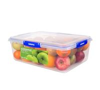 Sistema KLIP IT PLUS Récipient de conservation alimentaire | Forme rectangulaire, 7,5 litres | Boîte alimentaire empilable et hermétique compatible réfrigérateur/congélateur | Plastique sans BPA