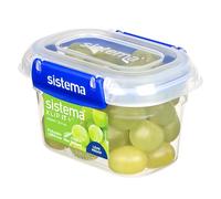 Sistema 885401 Klip It Plus Boîte de rangement en polypropylène, rectangulaire, 0,18 l, anti-goutte