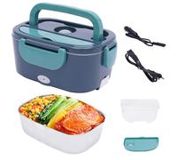 Sistema Boîte à déjeuner électrique, 40 W, 1,5 l, avec boîte à soupe, portable, en acier inoxydable, pour voiture, camion, bureau