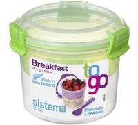 SISTEMA Boîte alimentaire ronde a clips Breakfast To Go - 530ml G