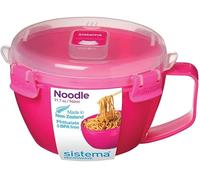 Sistema Bol à nouilles pour micro-ondes, Plastique, coleurs assorties, 15.6 x 17.2 x 9.6999999999999993 cm