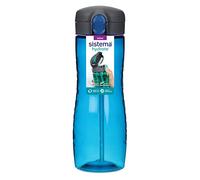 Sistema Hydrate Quick Flip Water Bottle | 800 ml | Gourde sans BPA avec paille | Coloris assortis
