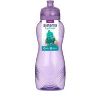 Sistema® Hydrate™ Wave Twist 'n' Sip Bottle 600 ml, violet