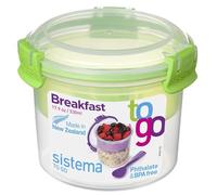 SISTEMA Boîte alimentaire ronde a clips Breakfast To Go - 530ml G