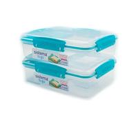 Sistema Lot de 2 boîtes à lunch Snack Duo To Go 975 ml Couleur menthe