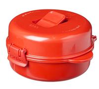 Sistema Micro-ondes Easy Eggs | Récipient alimentaire micro-ondes | 271 ml | sans BPA | Rouge