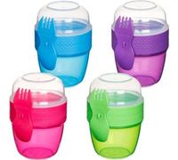 Sistema Snack Capsule To Go | 2 compartiments et 1 cuillère-fourchette | 515 ml | Menthe glaciale
