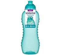 Sistema Twist ’n’ Sip Squeeze Gourde sport | Gourde à eau étanche | bouteille 460 ml | Verte