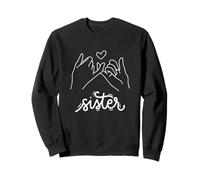 Sister Bestie - Minimaliste Mignon Best Friends Frères et sœurs Amour Sweatshirt