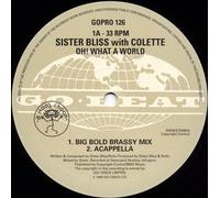 Sister Bliss - Sister Bliss - Oh What A World - [2X12"]