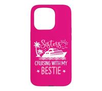 Sister Cruise Trip Besties Sisters Cruising with My Bestie Coque pour iPhone 15 Pro