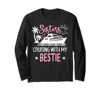 Sister Cruise Trip Besties Sisters Cruising with My Bestie Manche Longue