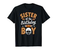 Sister Of The Birthday Boy Football Touchdown T-Shirt