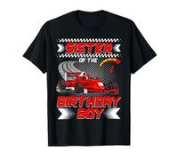 Sister of The Birthday Boy Race Car Party Family Matching T-Shirt