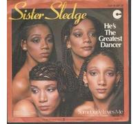 SISTER SLEDGE - HE'S THE GREATEST DANCER 7" (7 INCH VINYL 45) GERMAN COTILLION 1978