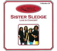 SISTER SLEDGE - Sister Sledge auf der Bühne live erleben (CD Album, 9 Titel) Everybody Dance / Thinking Of You / He's The Greatest Dancer / True Love / Frankie / Brother Brother Stop / Love Of The Lord / We Are Family / Lost In Music/Melody Is Good To Me/Lost In Music u.a.