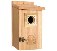 SISTERBIRD Maisons à oiseaux pour l'extérieur, maisons pour oiseaux bleus pour l'extérieur, nichoirs en bois pour l'extérieur, décoration de jardin, nidification, pinson, hirondelle, mésange, mésange