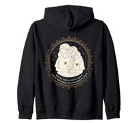 Sisters Always Connected by Heart Citation Matching Sister Sweat à Capuche