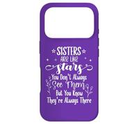 Sisters are Like Stars You Don't Always See Them Best Sister Coque pour iPhone 17 Pro