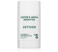 Sister's Aroma Vetiver Deostick déodorant solide anti-transpiration et anti-odeurs 50 g
