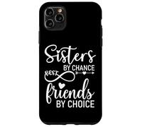 Sisters by Chance by Friends Choice Soul Sisters Big Sister Coque pour iPhone 11 Pro Max