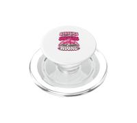 Sisters Don't Let Sisters Fight Cancer Alone PopSockets PopGrip pour MagSafe