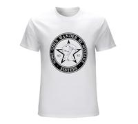 Sisters of Mercy T-Shirt Graphic Mens Basic Short Sleeve Cotton Casual T-Shirt Tee Shirt White L