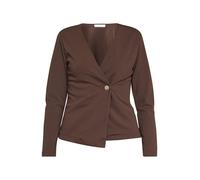 SISTERS POINT Chemisier 'GEVELA' chocolat, Taille XS