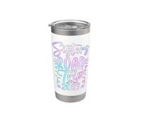 Sisters Road Trip 2027 : vacances pour filles Gobelet isotherme en acier inoxydable double paroi