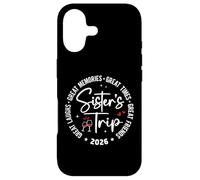 Sisters Trip 2026 Great Memories Summer Vacation Matching Coque pour iPhone 17