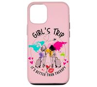 Sisters Weekend It's Better Than Therapy for Girls Trip 2025 Coque pour iPhone 12/12 Pro