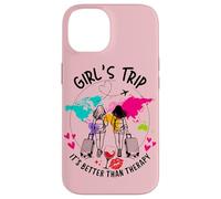 Sisters Weekend It's Better Than Therapy for Girls Trip 2025 Coque pour iPhone 14