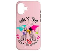 Sisters Weekend It's Better Than Therapy for Girls Trip 2025 Coque pour iPhone 16
