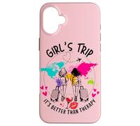 Sisters Weekend It's Better Than Therapy for Girls Trip 2025 Coque pour iPhone 16 Plus