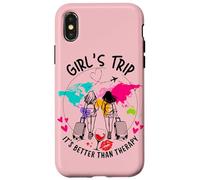 Sisters Weekend It's Better Than Therapy for Girls Trip 2025 Coque pour iPhone X/XS