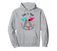 Sisters Weekend It's Better Than Therapy for Girls Trip 2025 Sweat à Capuche