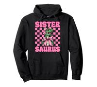 Sistersaurus Trex Sœur Tyrannosaurus Rex Dinosaur Sœur Sweat à Capuche
