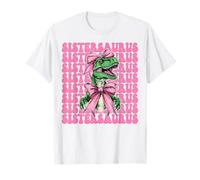 Sistersaurus Trex Sœur Tyrannosaurus Rex Dinosaur Sœur T-Shirt