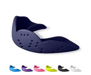 SISU Aero - Protège-dents petit, 1,6 mm d'épaisseur, design fin, remodelable jusqu'à 20 fois, pour sports d'équipe, non toxique