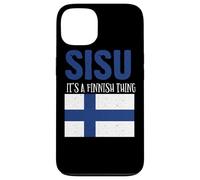 Sisu It's A Finnish Thing Drapeau Finlande Suomi Homme Femme Coque pour iPhone 13
