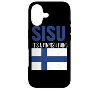 Sisu It's A Finnish Thing Drapeau Finlande Suomi Homme Femme Coque pour iPhone 17