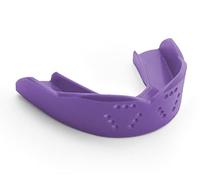 SISU Protège-dents 3D, violet Punch - 2 mm d'épaisseur - Pour athlètes de plus de 1,5 m de haut - Préformé pour un ajustement personnalisé - Remoldable jusqu'à 20 fois - Non toxique