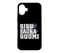 SISU Sauna Suomi Finlande Finlande Europe du Nord Terre Exotique Coque pour iPhone 16 Plus