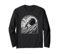 Sisyphe Boulder Mythologie Grecque Absurdisme Philosophie Art Manche Longue