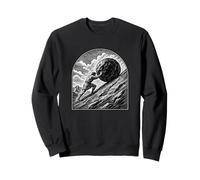 Sisyphe Boulder Mythologie Grecque Absurdisme Philosophie Art Sweatshirt