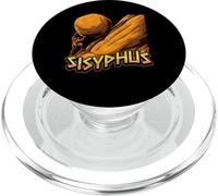 Sisyphe poussant Boulder Il Faut Imaginer Sisyphe Heureux PopSockets PopGrip pour MagSafe