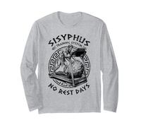 Sisyphus Tapis de Course Cardio No Rest Days Mythologie Grecque Gym Manche Longue