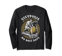 Sisyphus Tapis de Course Cardio No Rest Days Mythologie Grecque Gym Manche Longue