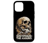 Sisyphus The Absurd Vintage Philosophical Skull Coque pour iPhone 12/12 Pro