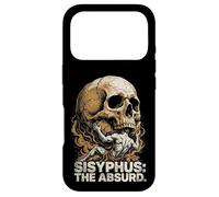 Sisyphus The Absurd Vintage Philosophical Skull Coque pour iPhone 17 Pro